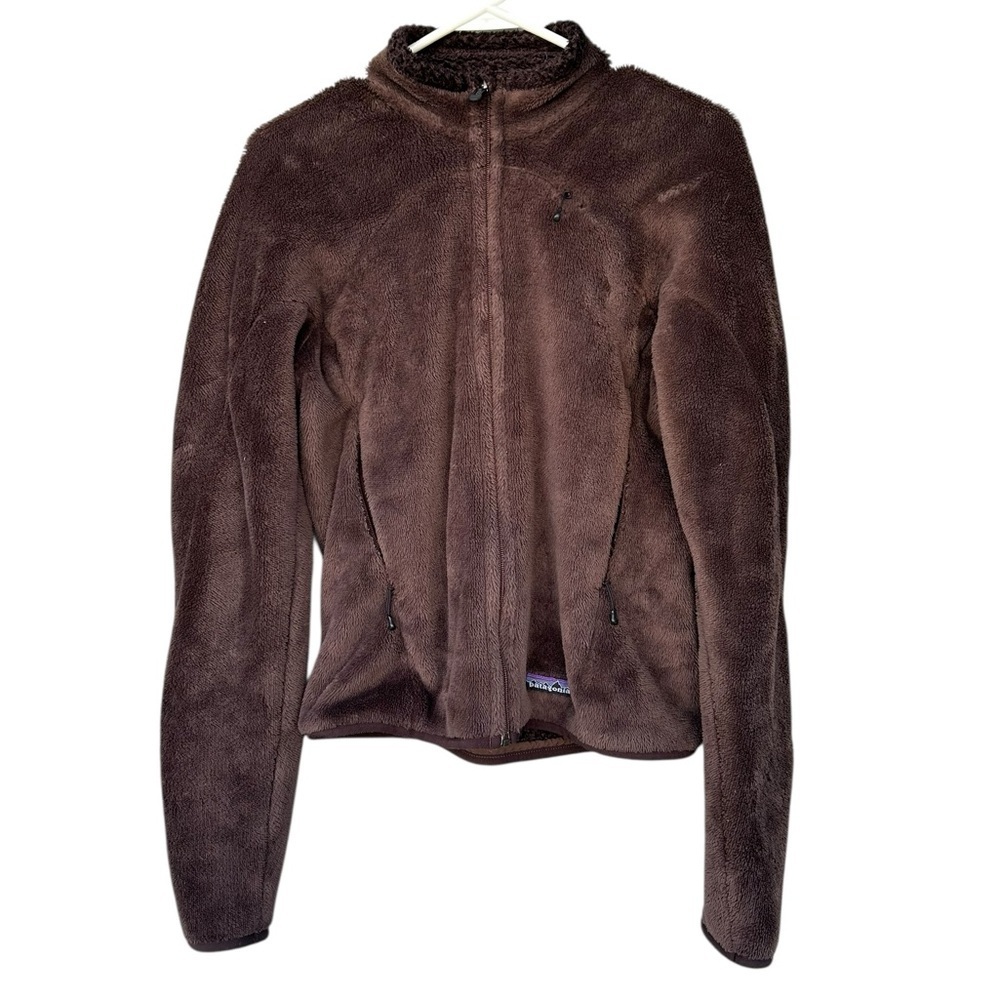 Patagonia Full Zip R4 Regulator Fleece Jacket - Chocolate Brown - Size Small - Picture 2 of 8
